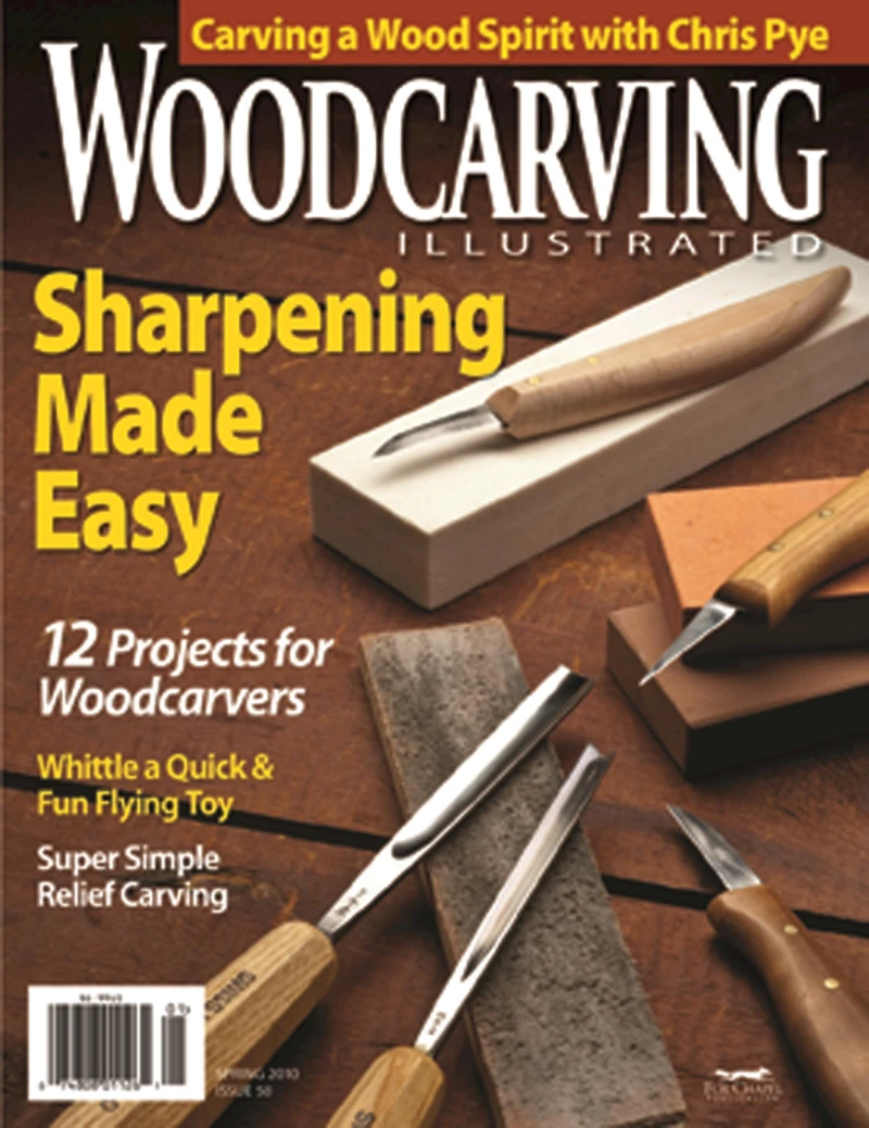 Portada: Woodcarving Illustrated Issue 50 Spring 2010
