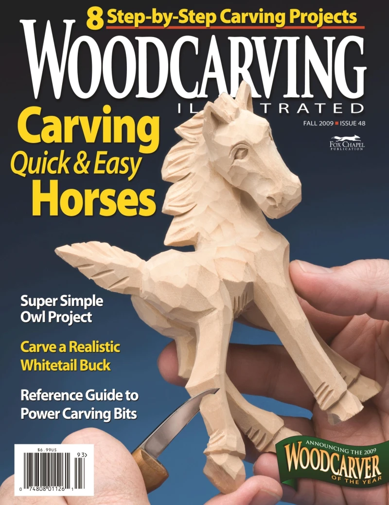 Portada: Woodcarving Illustrated Issue 48 Fall 2009