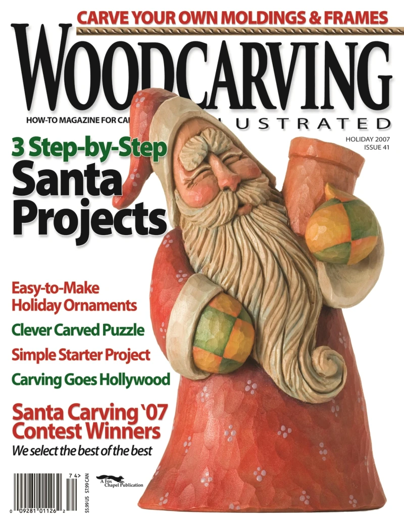 Portada: Woodcarving Illustrated Issue 41 Holiday 2007