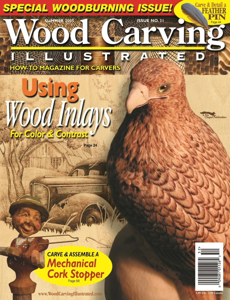 Portada: Woodcarving Illustrated Issue 31 Summer 2005