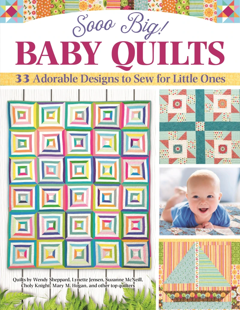Portada: Sooo Big! Baby Quilts