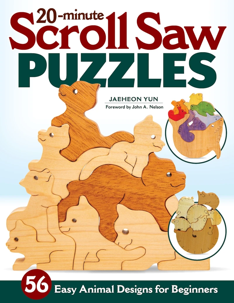 Portada: 20-Minute Scroll Saw Puzzles