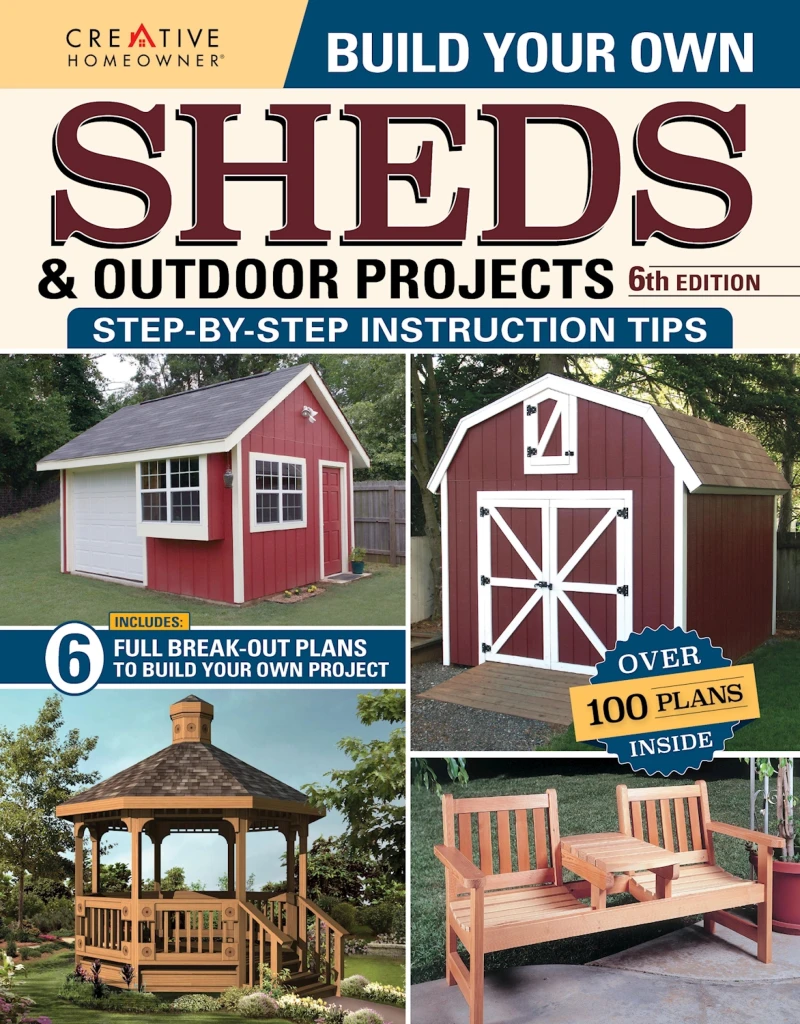 Portada: Build Your Own Sheds & Outdoor Projects Manual, Sixth Edition