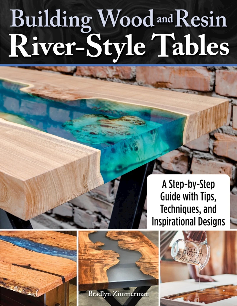Portada: Building Wood and Resin River-Style Tables
