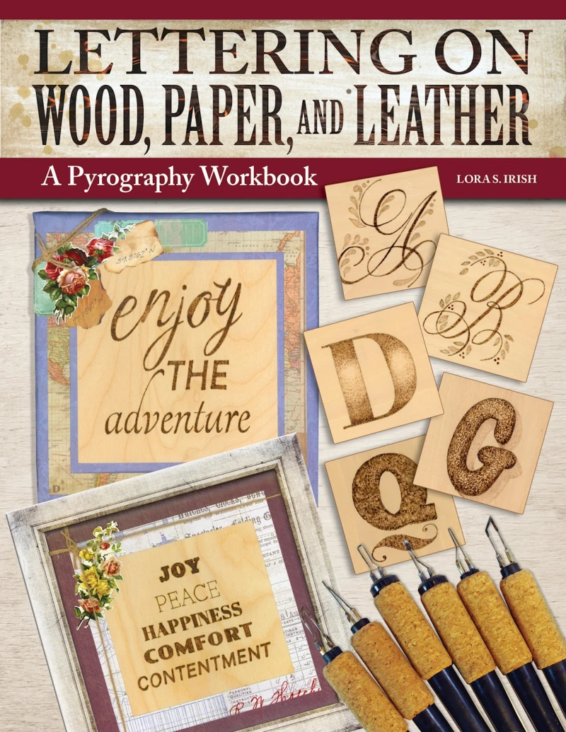 Portada: Lettering on Wood, Paper, and Leather