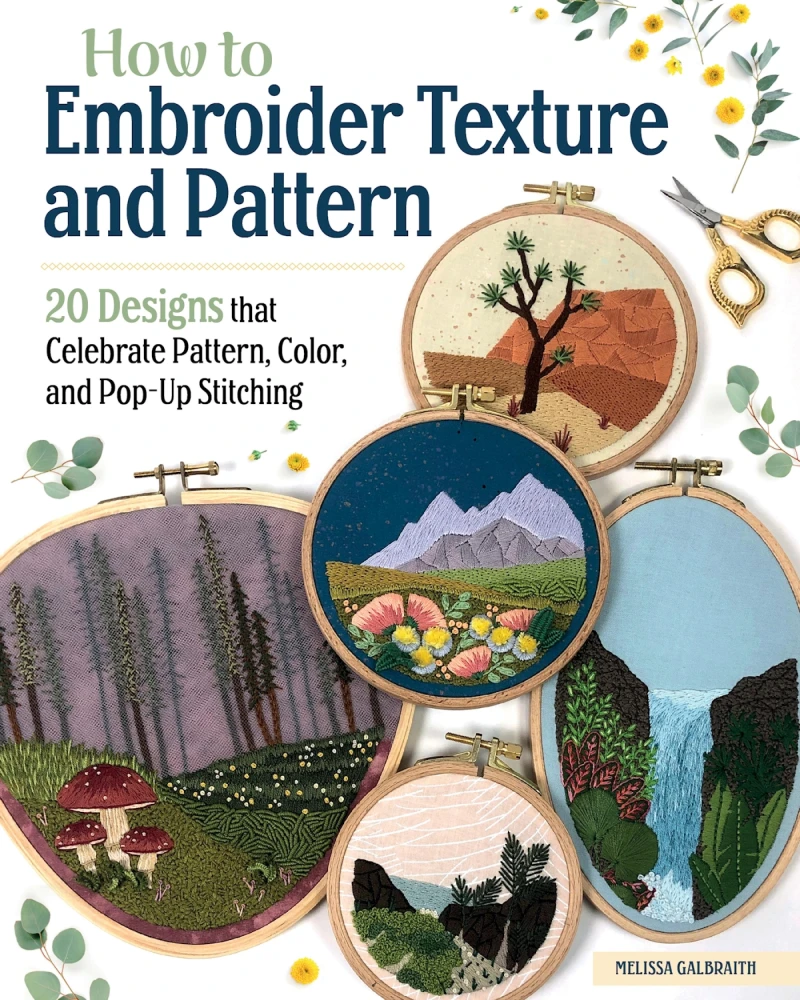 Portada: How to Embroider Texture and Pattern