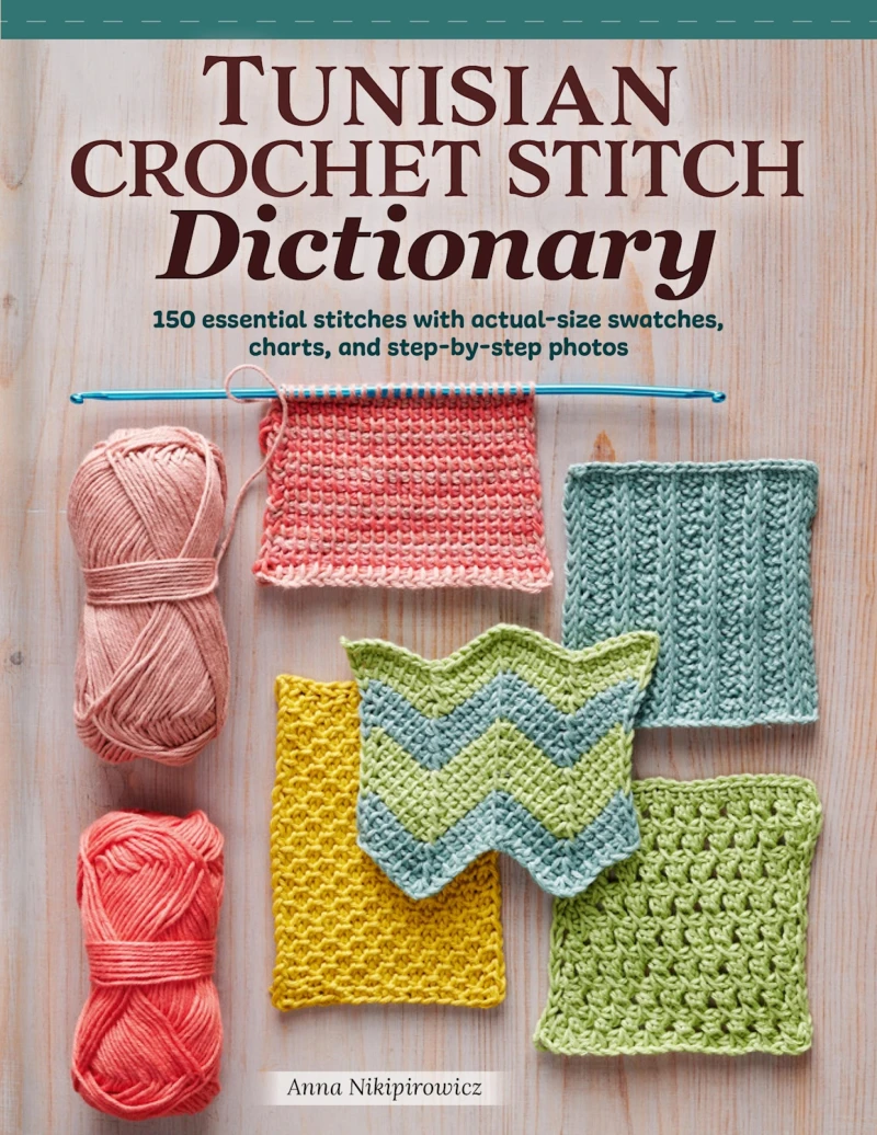 Portada: Tunisian Crochet Stitch Dictionary