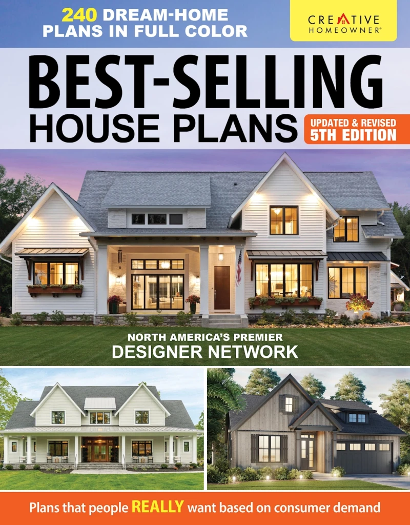 Portada: Best-Selling House Plans, Updated & Revised 5th Edition