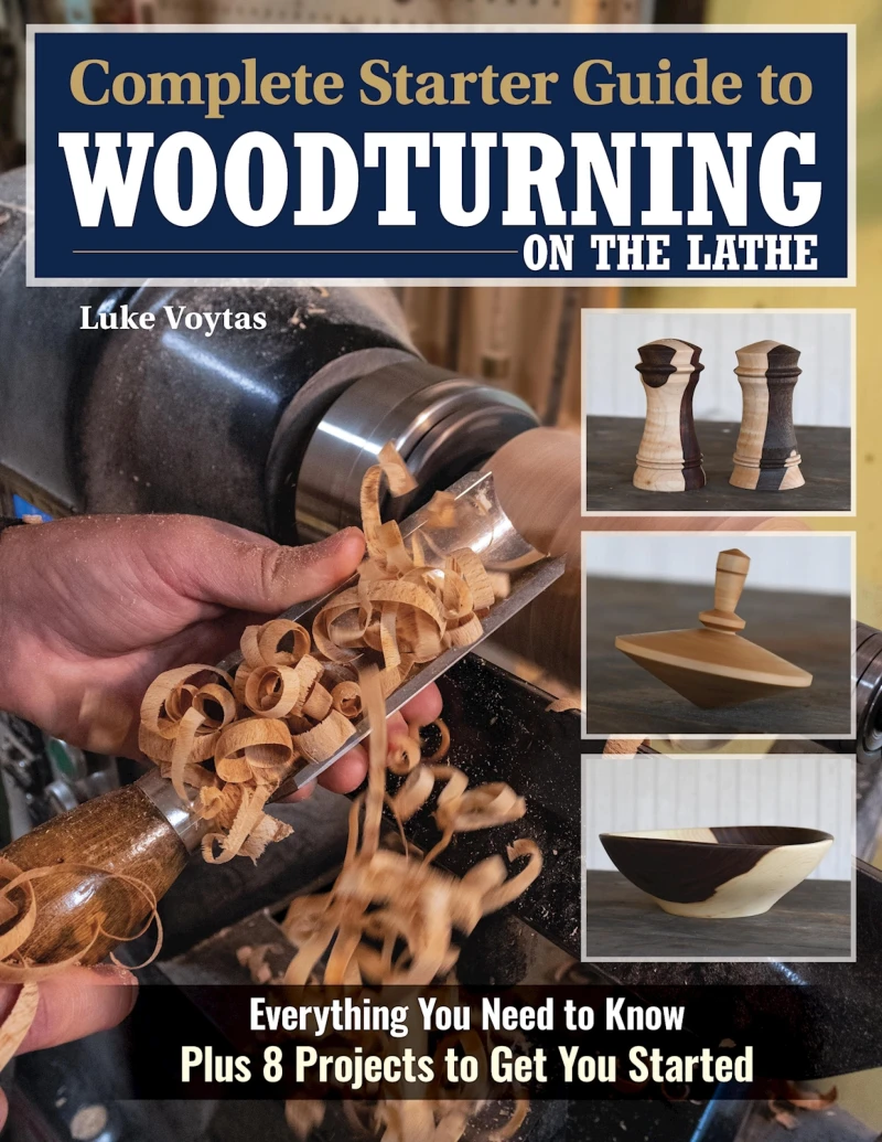 Portada: Complete Starter Guide to Woodturning on the Lathe