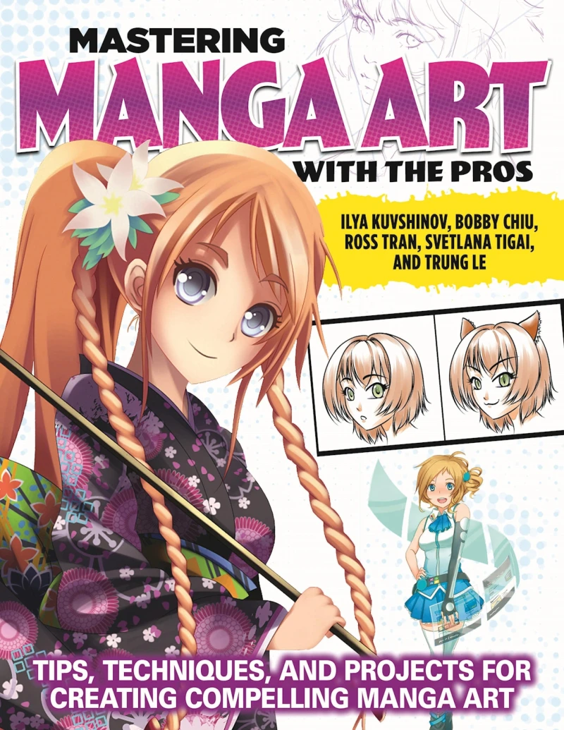 Portada: Mastering Manga Art with the Pros