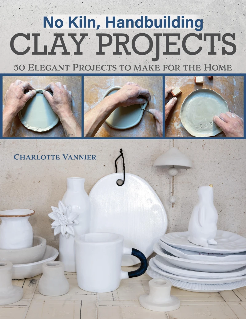 Portada: No Kiln, Handbuilding Clay Projects