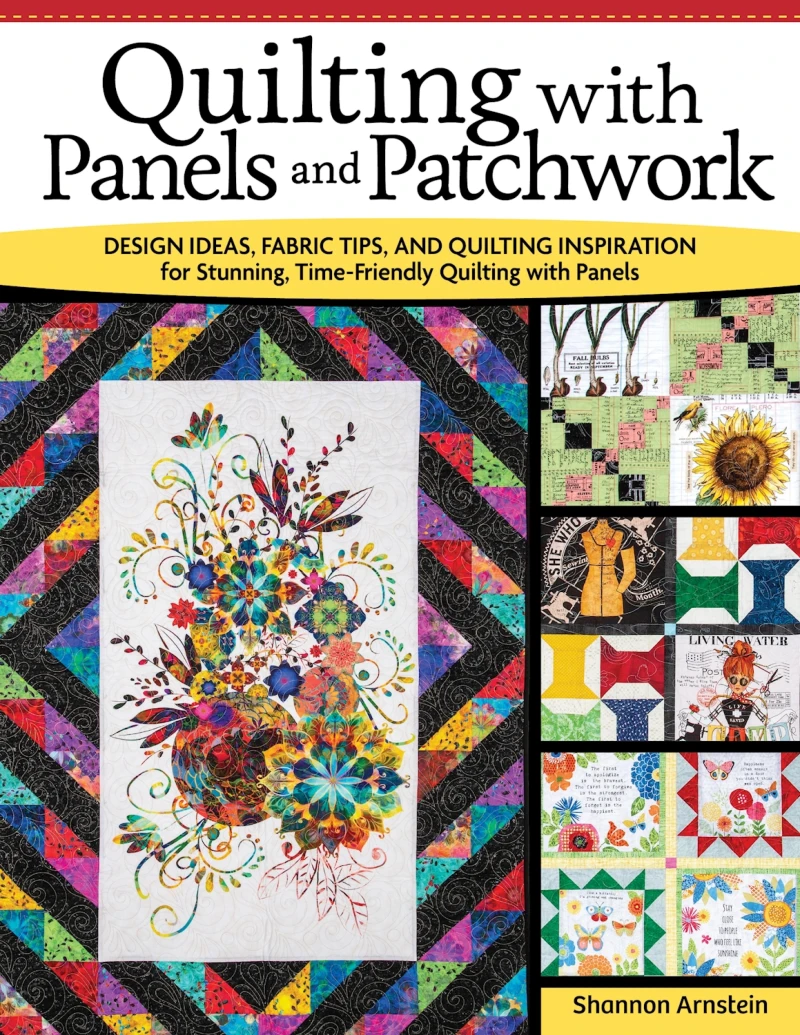Portada: Quilting with Panels and Patchwork