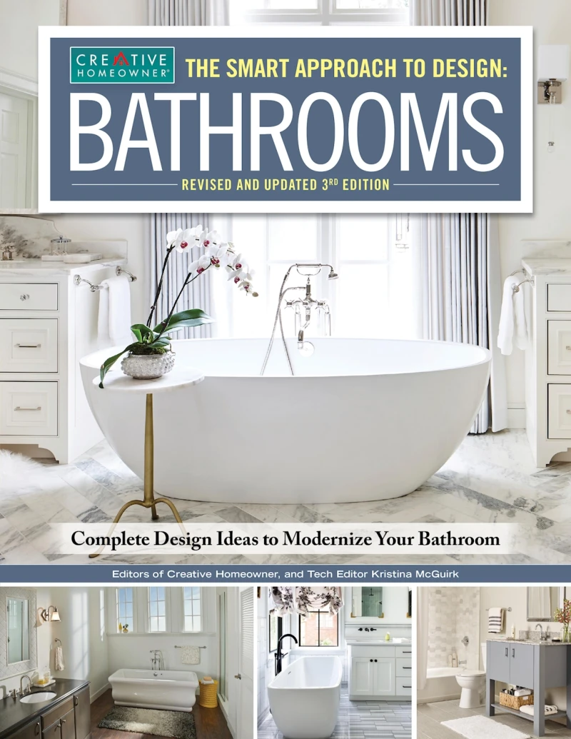 Portada: Smart Approach to Design: Bathrooms, Revised and Updated 3rd Edition