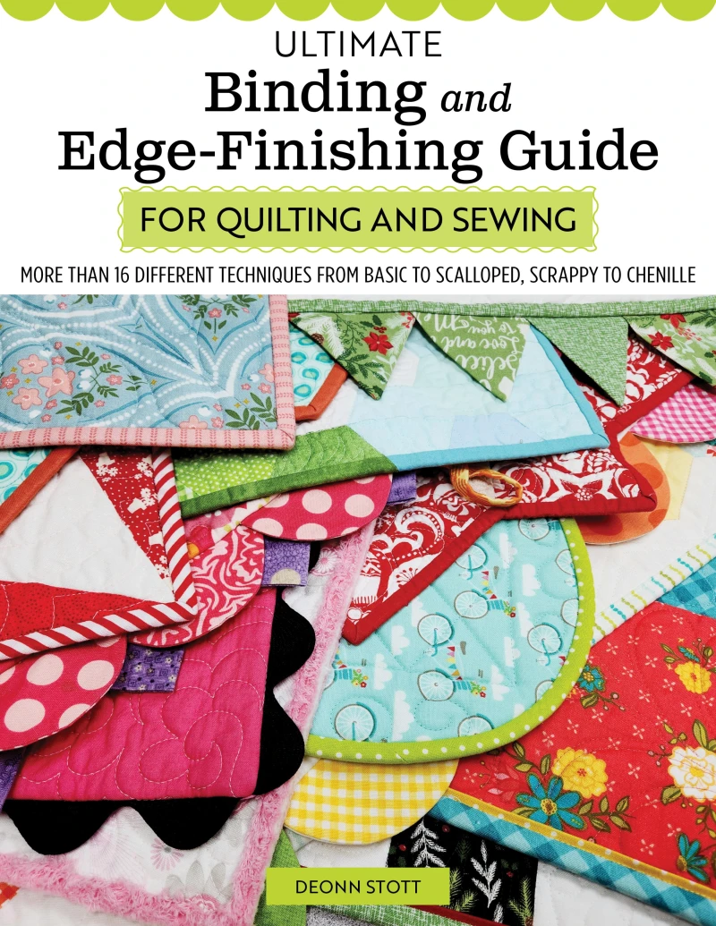 Portada: Ultimate Binding and Edge-Finishing Guide for Quilting and Sewing