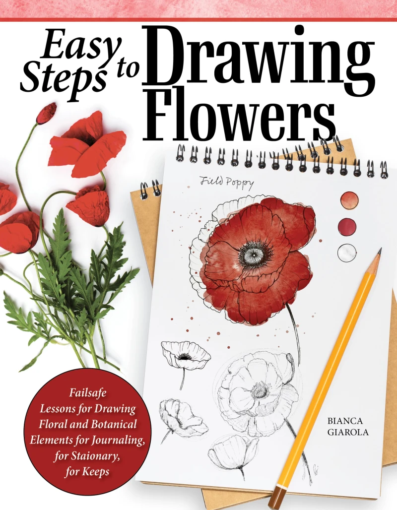 Portada: Easy Steps to Drawing Flowers