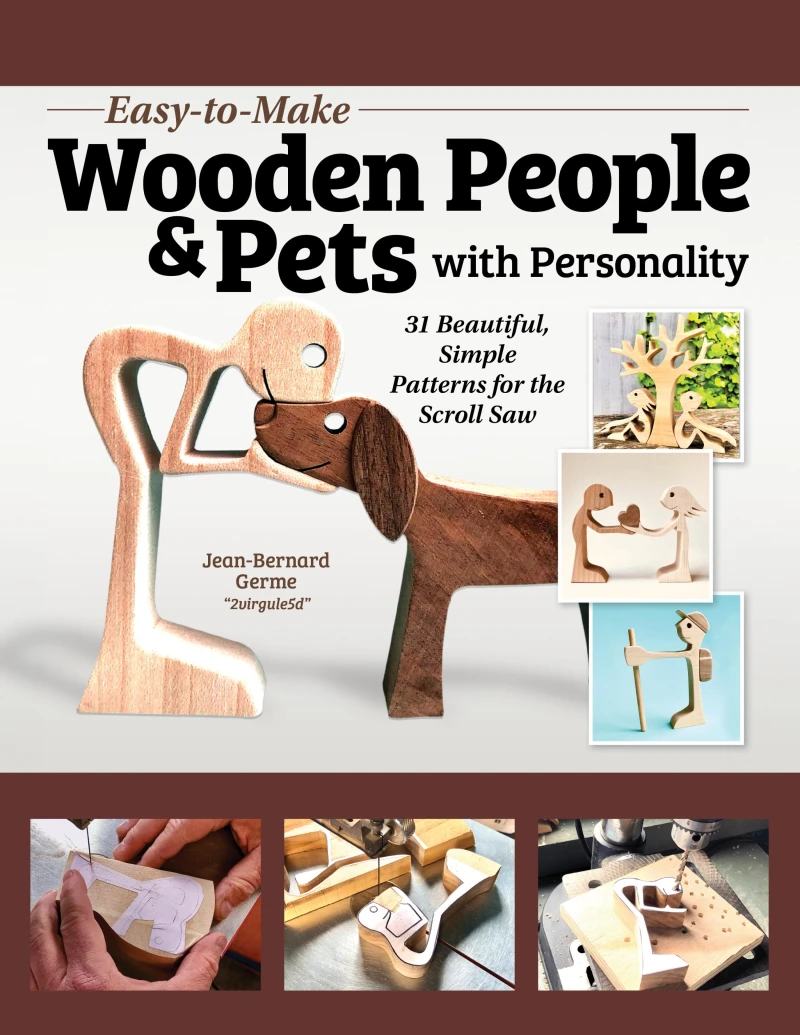 Portada: Easy-to-Make Wooden People & Pets with Personality