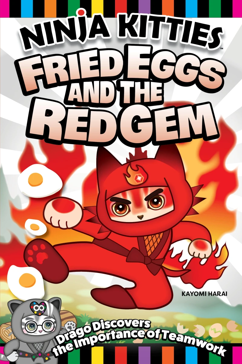 Portada: Ninja Kitties Fried Eggs and the Red Gem