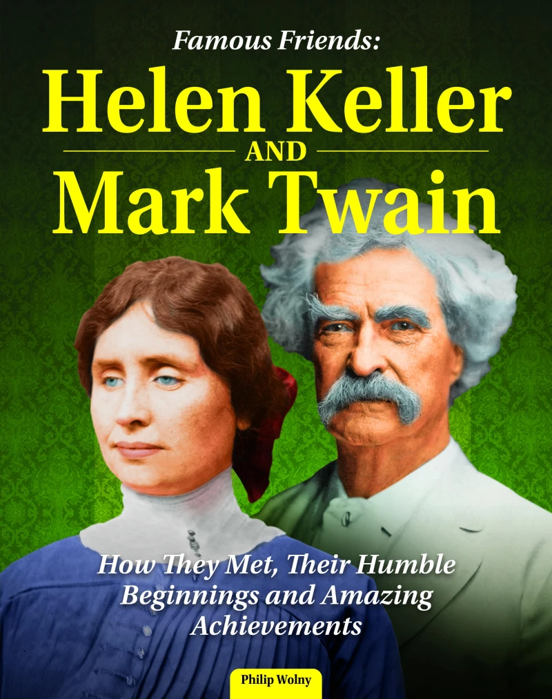 Portada: Famous Friends: Helen Keller and Mark Twain