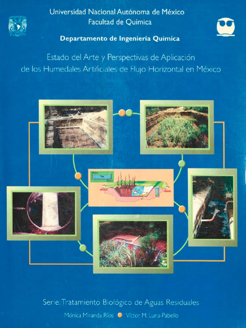 Portada: Estado del arte y perspectivas de aplicación de los humedales artificiales de flujo horizontal en México