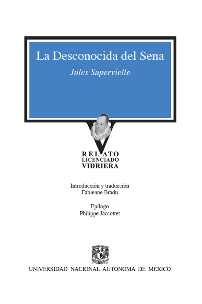 Portada: La desconocida del Sena