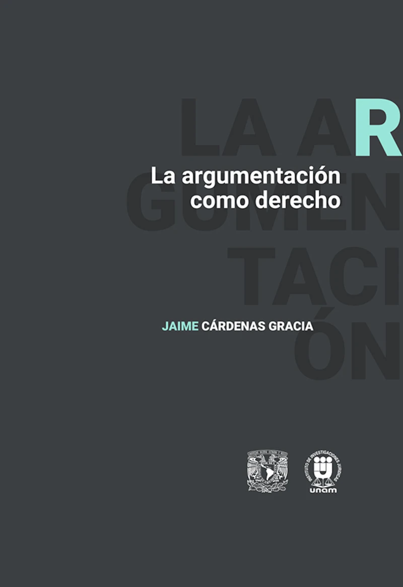 Portada: La argumentación como derecho