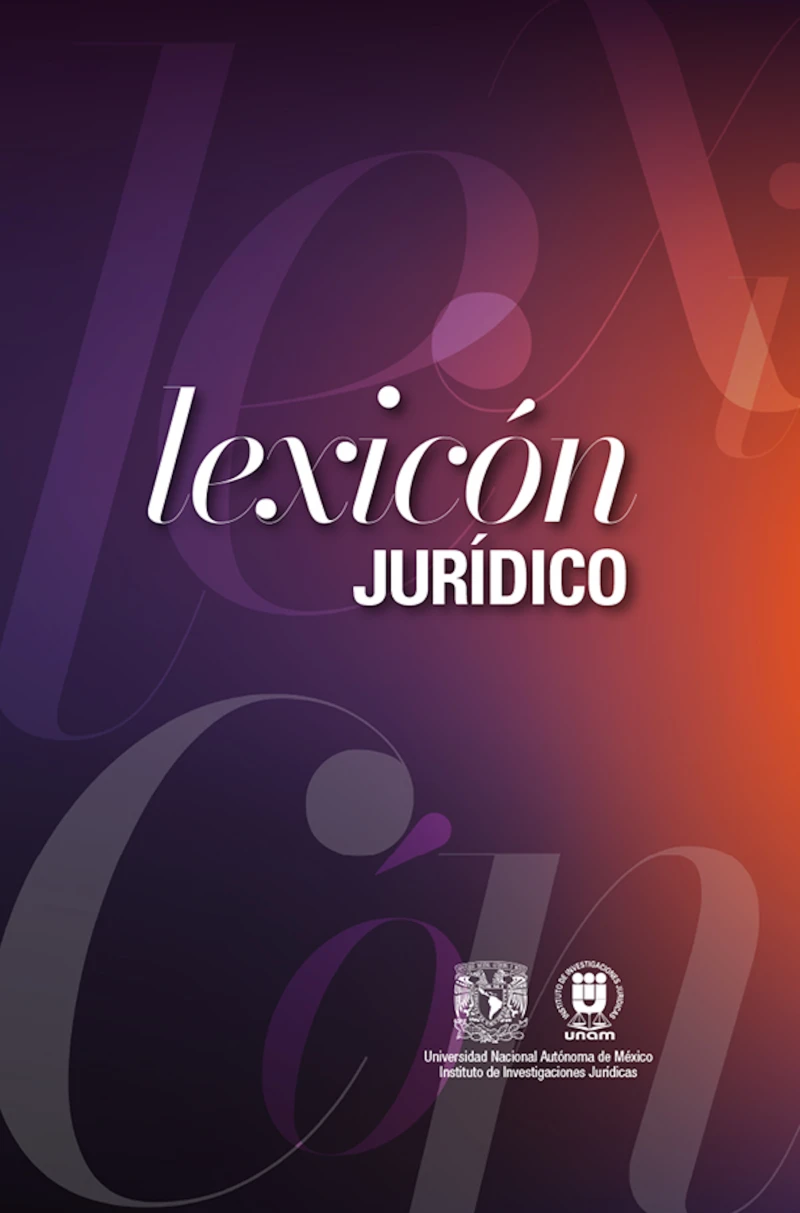Portada: Lexicón jurídico