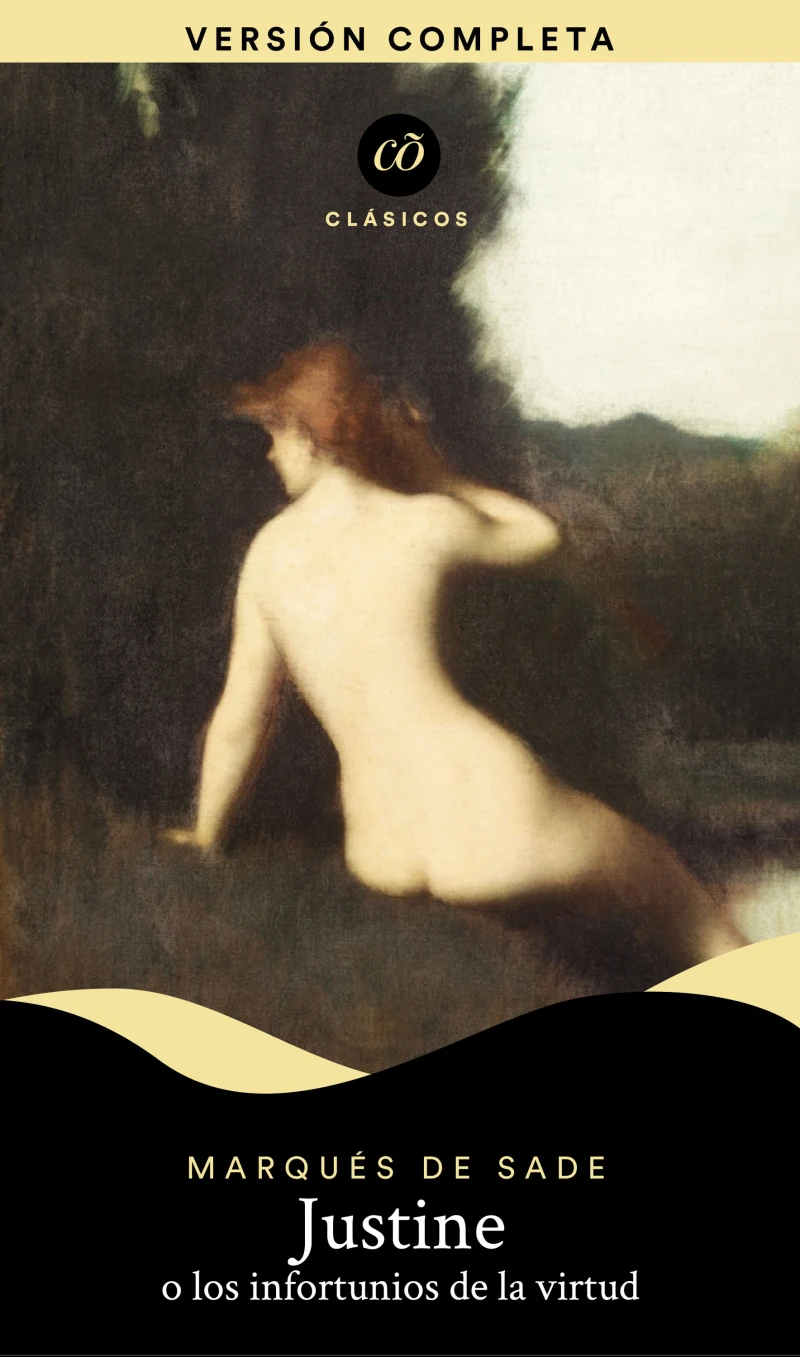 Portada: Justine o los infortunios de la virtud