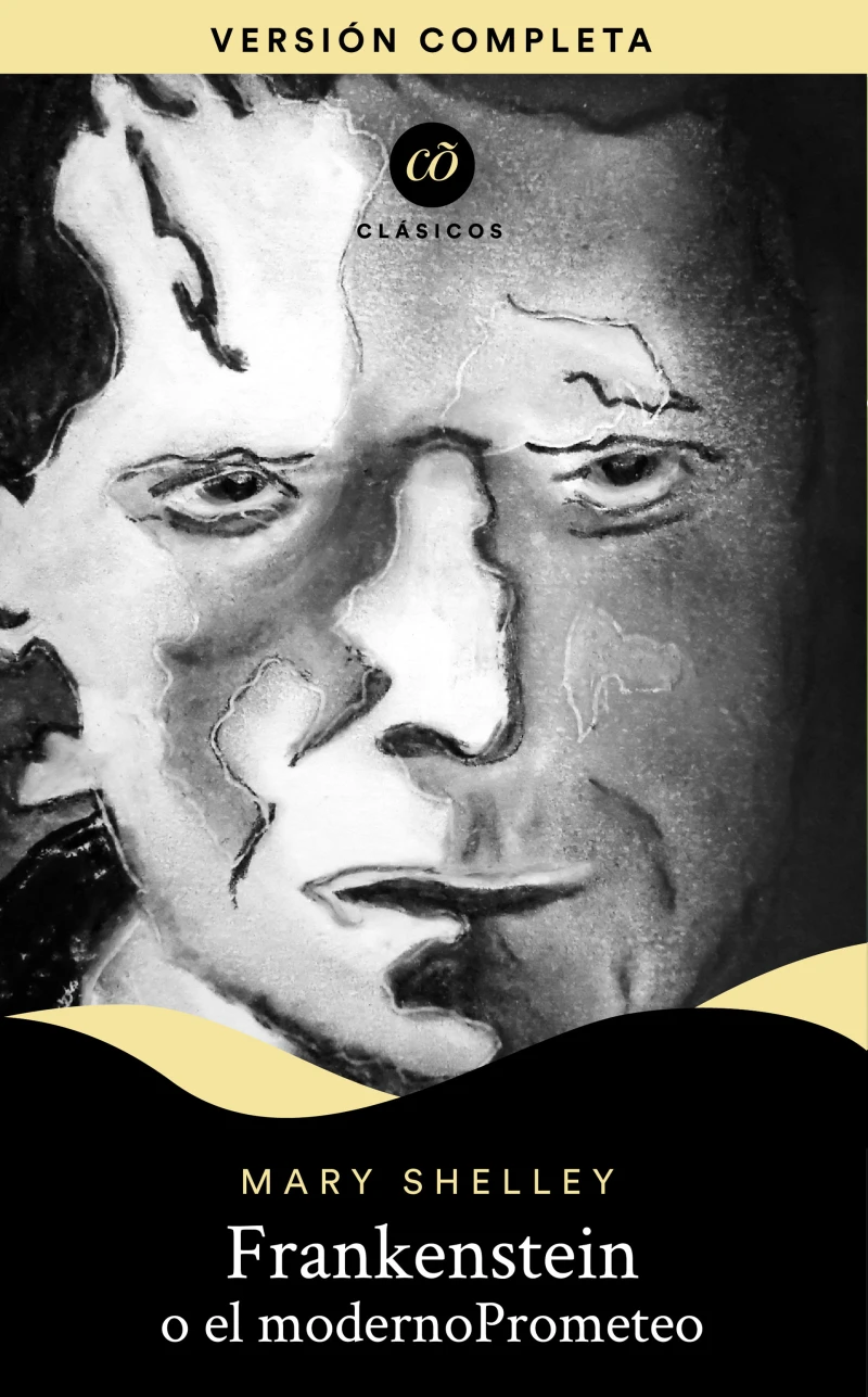 Portada: Frankenstein o El moderno Prometeo