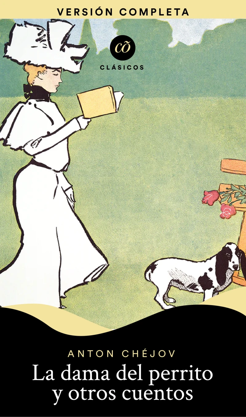 Portada: La dama del perrito y otros cuentos