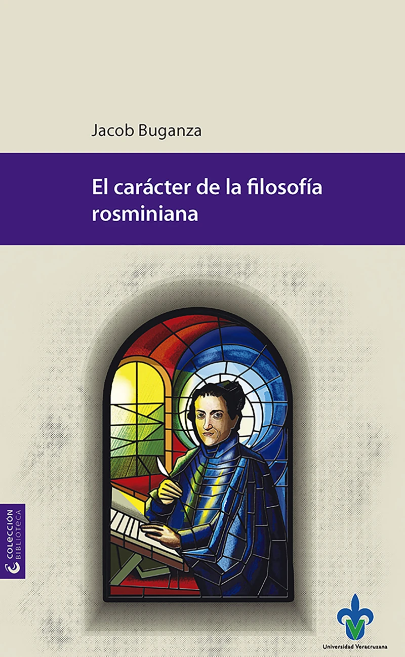Portada: El carácter de la filosofía rosminiana