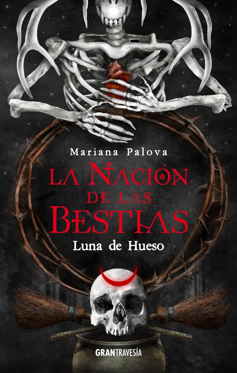 Portada: Luna de hueso. La nación de las bestias 3