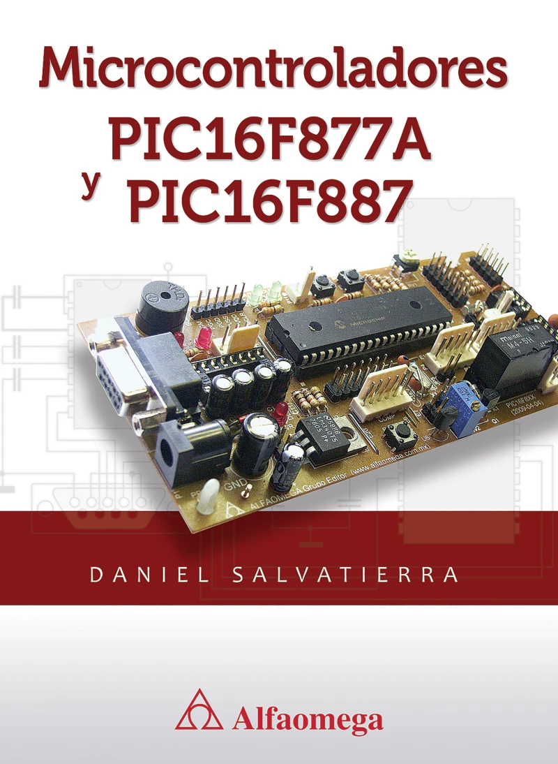 Portada: Microcontroladores PIC16f877a y PIC6f887