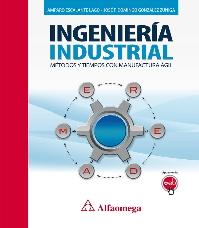 Portada: Ingeniería industrial Métodos y tiempos