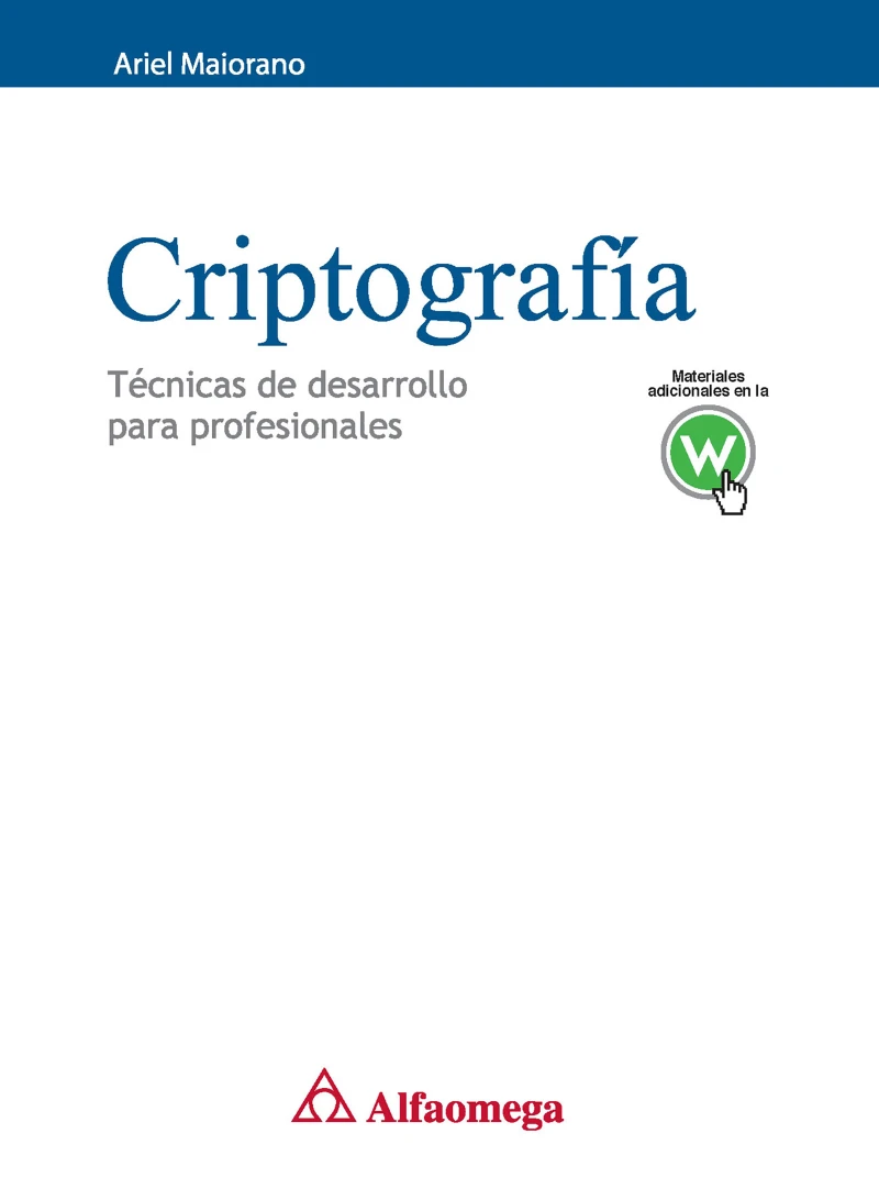 Portada: Criptografía