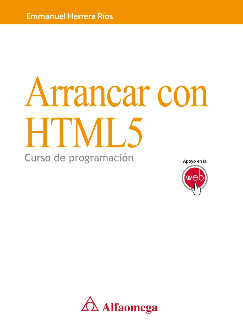 Portada: Arrancar con html5 curso de programación