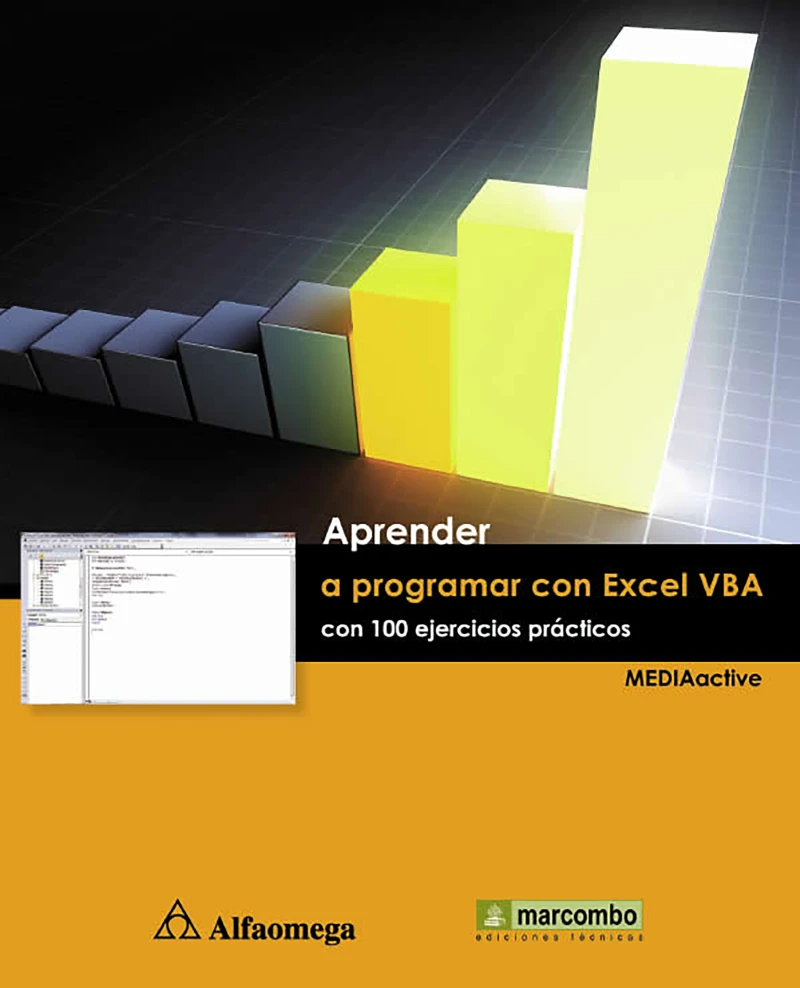 Portada: Aprender a programar con Excel VBA