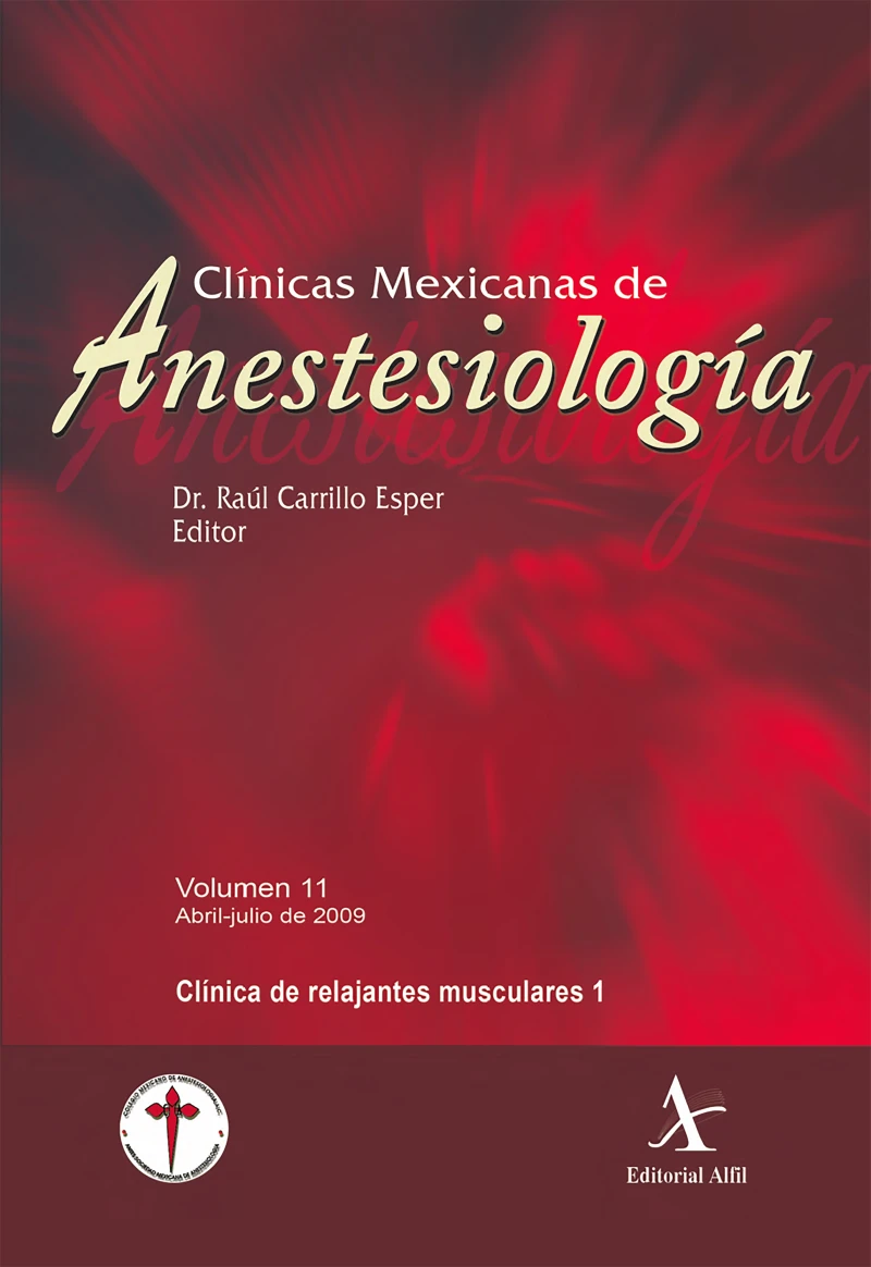 Portada: Clínica de relajantes musculares 1