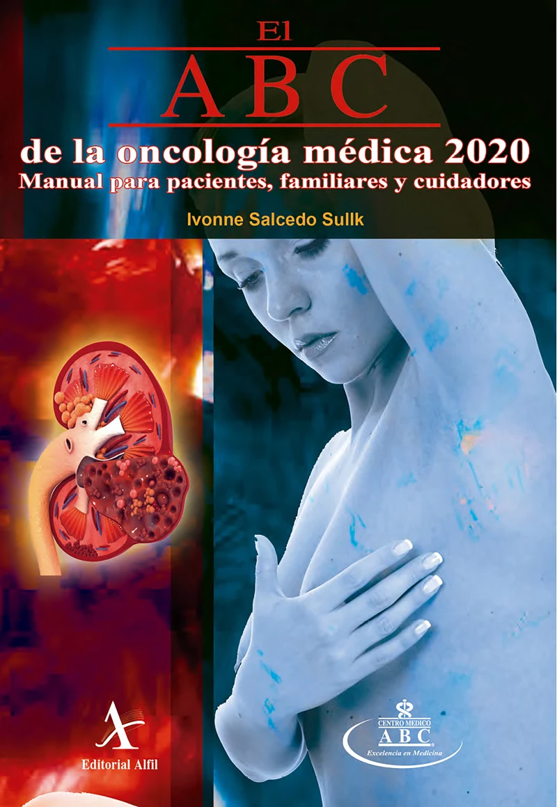 Portada: El ABC  de la oncología médica 2020. Manual para pacientes, familiares y cuidadores