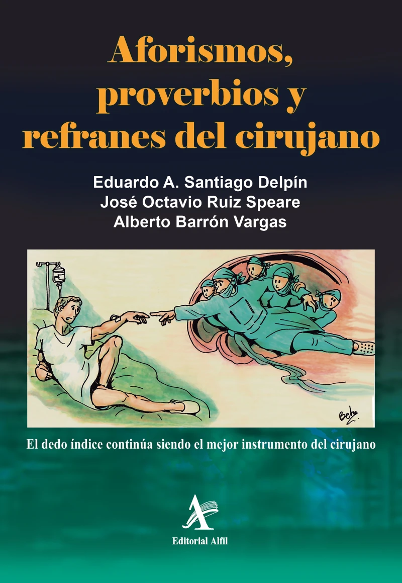 Portada: Aforismos, proverbios y refranes del cirujano