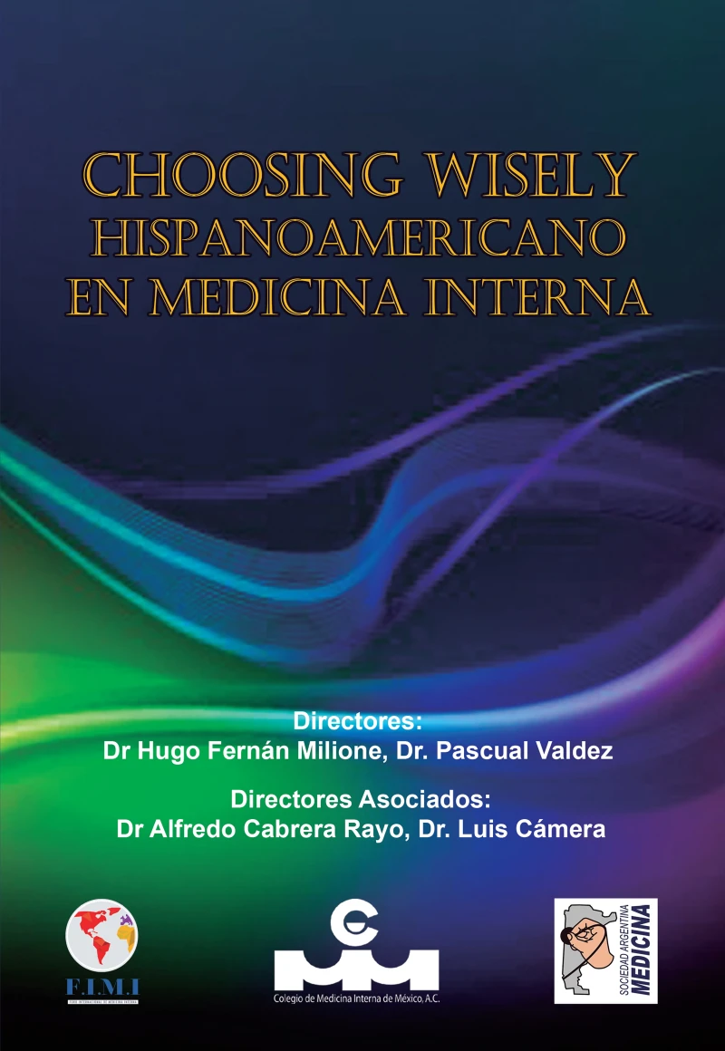 Portada: Choosing Wisely hispanoamericano en medicina interna