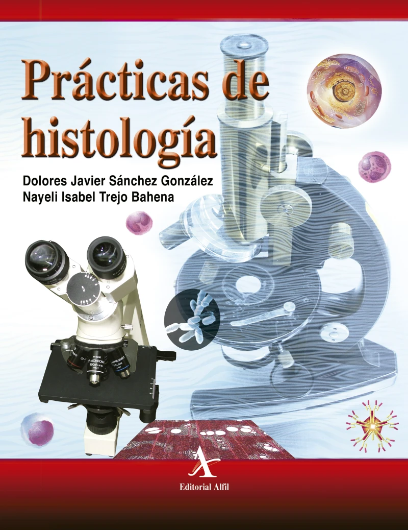 Portada: Prácticas de histología