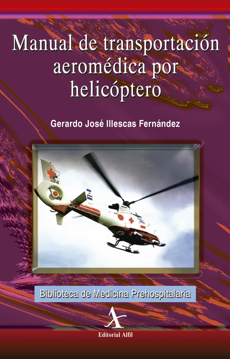 Portada: Manual de transportación aeromédica por helicóptero