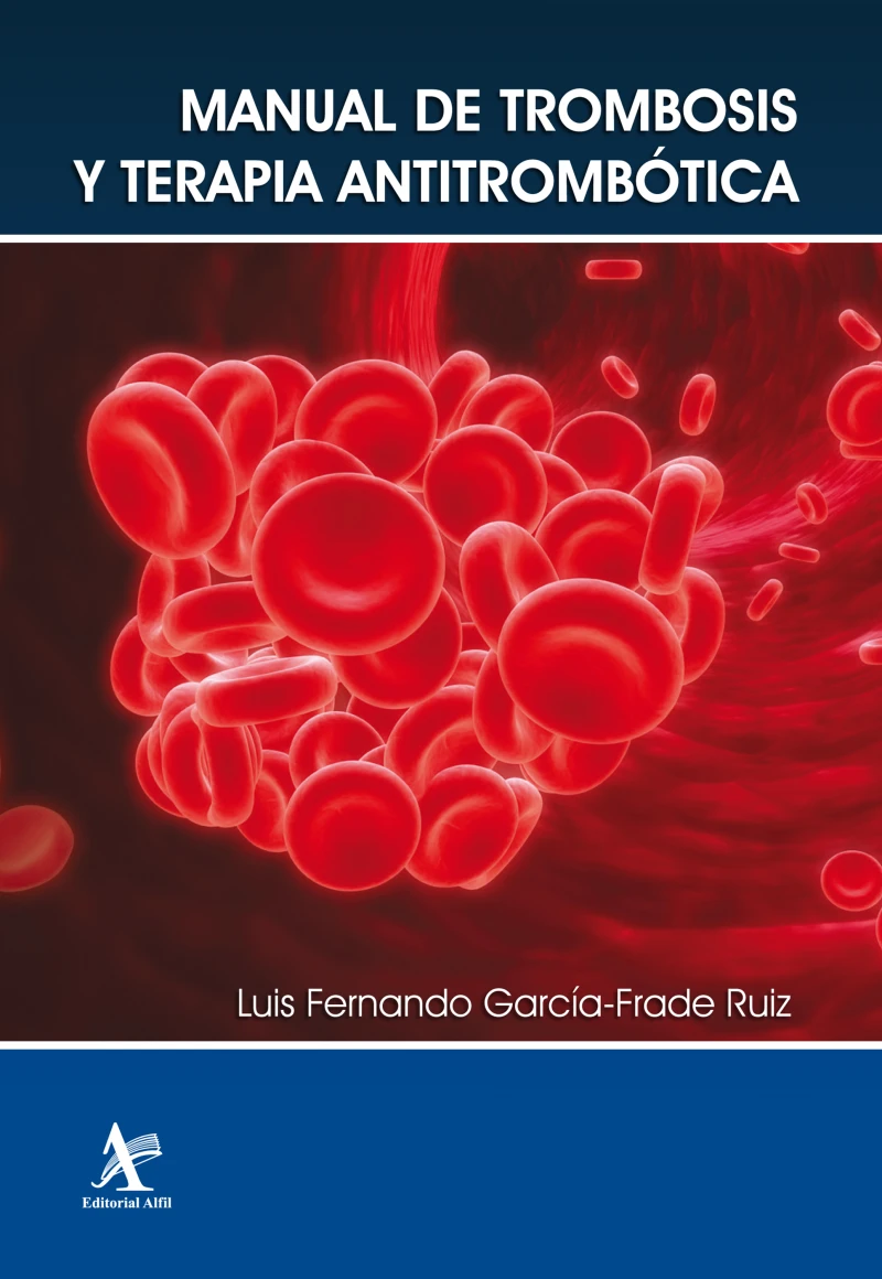 Portada: Manual de trombosis y terapia antitrombótica