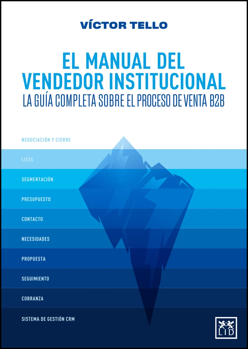 Portada: El manual del vendedor institucional