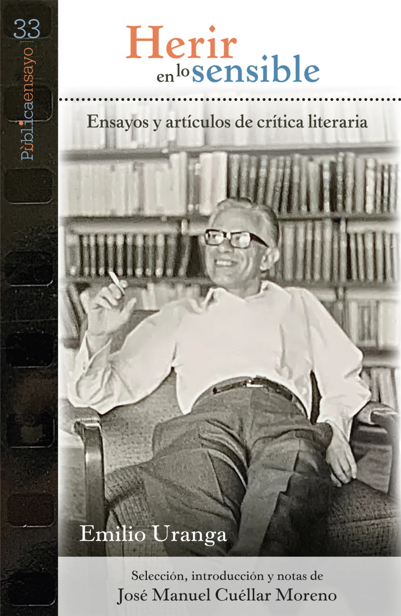 Portada: Herir en lo sensible: ensayos de crítica literaria