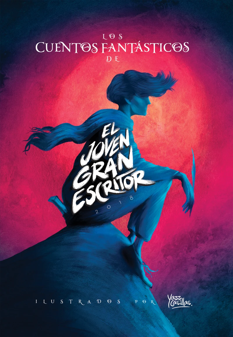 Portada: Los cuentos fantásticos de El Joven Gran Escritor 2018