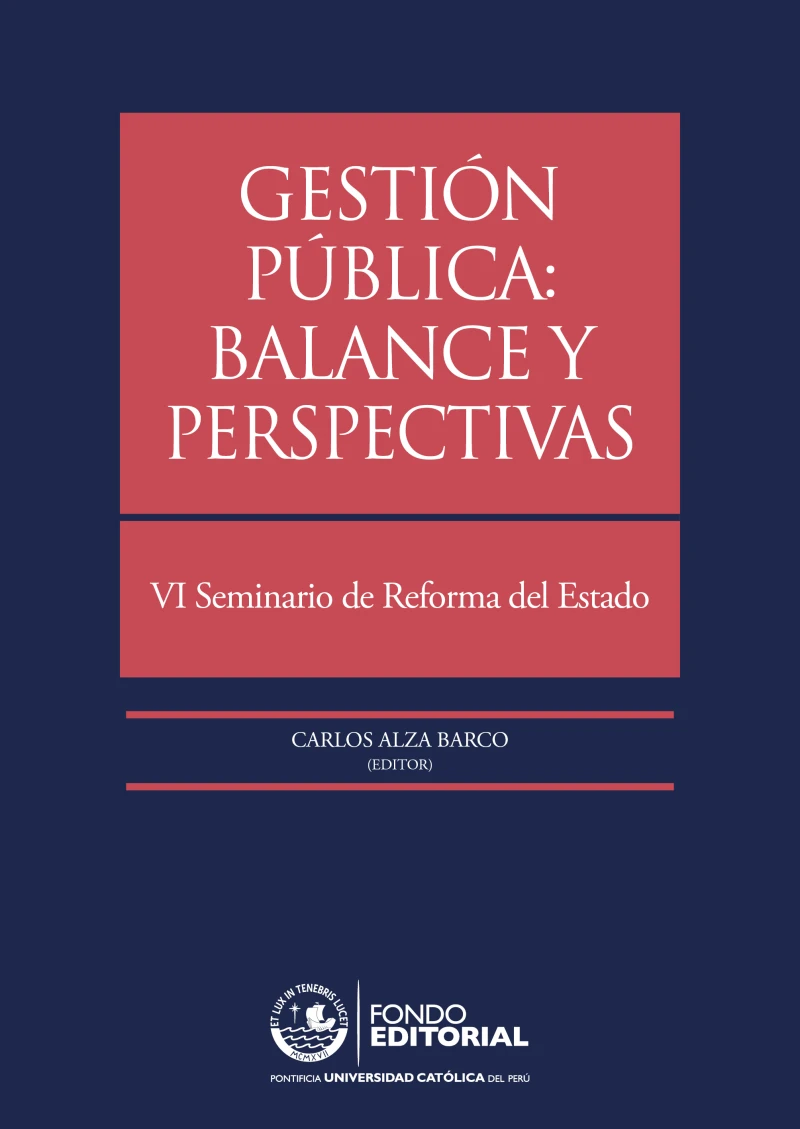 Portada: Gestión pública: balance y perspectivas