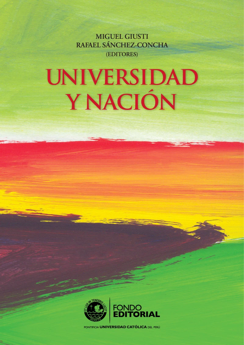 Portada: Universidad y nación