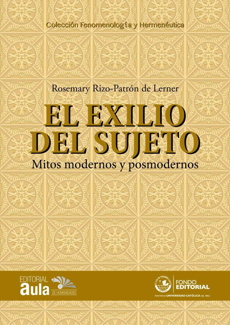 Portada: El exilio del sujeto