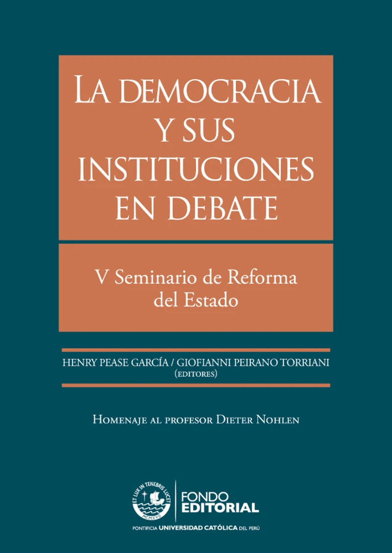 Portada: La democracia y sus instituciones en debate
